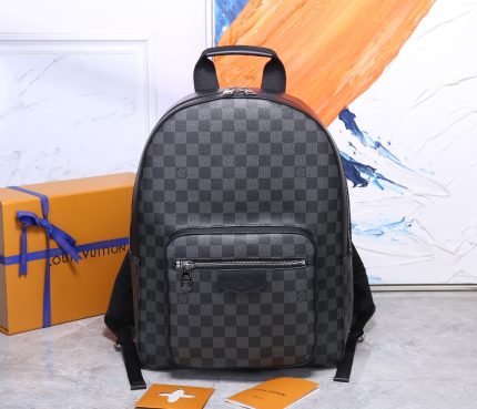 LV Josh Backpack in Damier Graphite | Sleek Urban Style for Work & Play