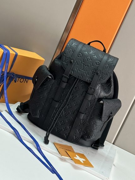 Louis Vuitton Christopher Mini Backpack M20899 — Premium Authentic Monogram Eclipse Reverse Rugged Mountaineer Style